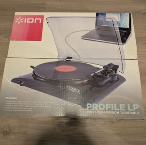 ION PROFILE LP Vinyl Conversion Turntable. Turn your Records into MP3s & Listen